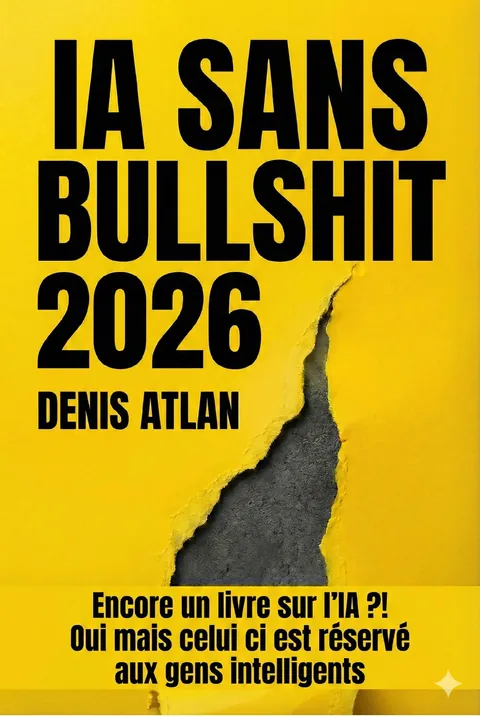 Couverture du livre IA Sans Bullshit 2026 de Denis Atlan